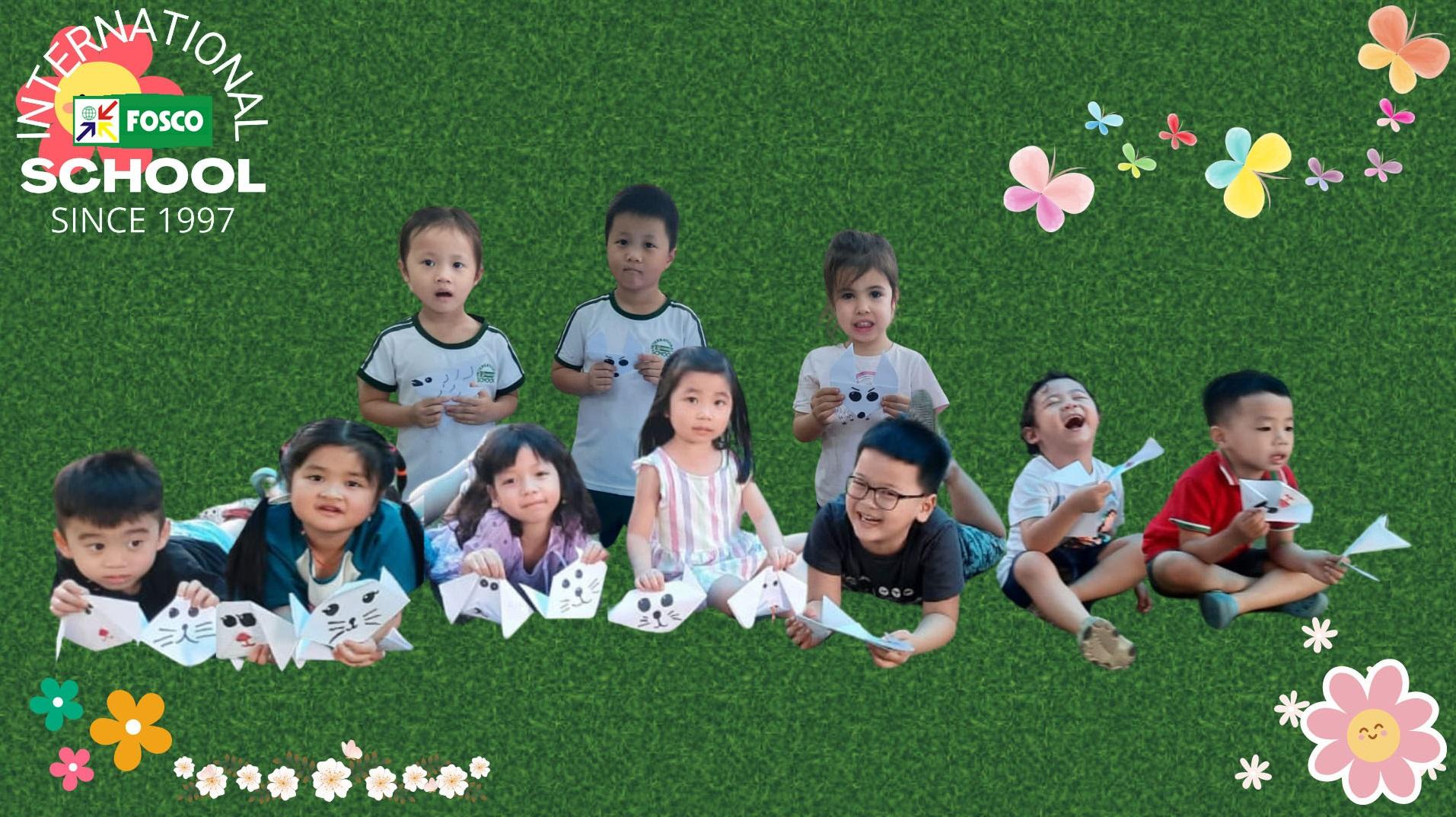 Một tờ giấy là tất cả những gì chúng ta cần để bước vào thế giới kỳ diệu của trẻ em